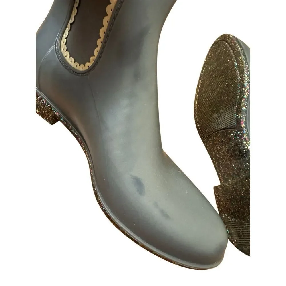 Jack Rogers Sallie Chelsea Waterproof Rain Waterproof Bootie Gray Size 9